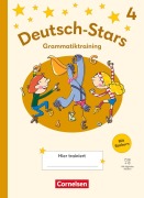 Cover-Bild zum Titel 'Deutsch-Stars 4. Schuljahr - Grammatiktraining - Ausgabe 2025 - Übungsheft' von ''
