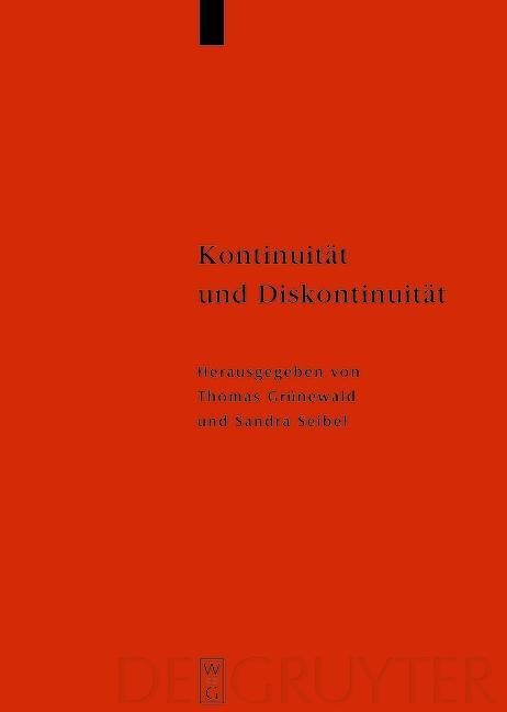 Kontinuität und Diskontinuität - 