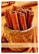 Cover-Bild zum Titel 'Kräuter, Gewürze & Co. 2026 (Tischkalender 2026 DIN A5 hoch), CALVENDO Monatskalender' von 'Ralph Kerpa'