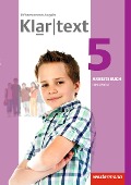 Cover-Bild zum Titel 'Klartext 5. Arbeitsbuch. Individuelle Förderung - Inklusion. Differenzierende allgemeine Ausgabe' von ''