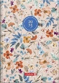 Brunnen 1079515025 Buchkalender Modell 795 (2025) "Botanical"| 1 Seite = 1 Tag| A5| 352 Seiten| Grafik-Einband| bunt - 