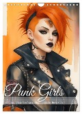 Punk Girls mit einer Prise New Wave (Wandkalender 2025 DIN A4 hoch), CALVENDO Monatskalender - DeVerviers DeVerviers