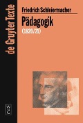 Cover-Bild zum Titel 'Pädagogik' von 'Friedrich Schleiermacher'