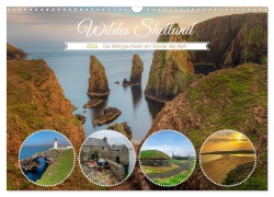 Cover-Bild zum Titel 'Wildes Shetland, die Wikinger-Inseln am Rande der Welt. (Wandkalender 2026 DIN A3 quer), CALVENDO Monatskalender' von 'Joana Kruse'