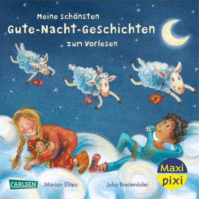 Maxi Pixi 429: VE 5: Meine schönsten Gute-Nacht-Geschichten zum Vorlesen (5 Exemplare) - Julia Breitenöder