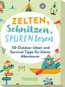Cover-Bild zum Titel 'Zelten, Schnitzen, Spuren lesen' von 'Klara Wiesel'