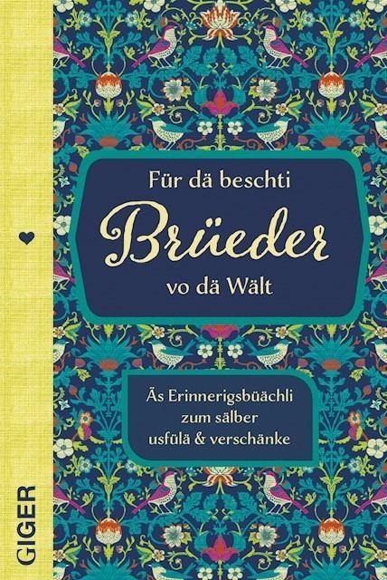 Für dä beschti Brüeder vo dä Wält - Cindy Giger