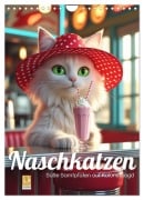Cover-Bild zum Titel 'Naschkatzen - Süße Samtpfoten auf Kalorienjagd (Wandkalender 2027 DIN A4 hoch), CALVENDO Monatskalender' von 'Renaissance Soul'