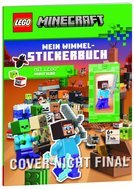 LEGO® Minecraft - Mein Wimmel-Stickerbuch - 