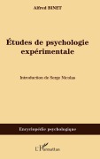 Cover-Bild zum Titel 'Etudes de psychologie expérimentale' von 'Alfred Binet'