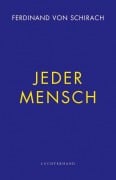 Cover-Bild zum Titel 'Jeder Mensch' von 'Ferdinand von Schirach'