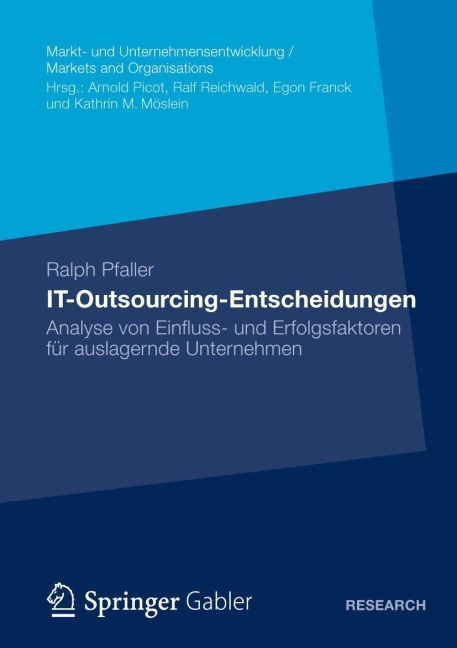IT-Outsourcing-Entscheidungen - Ralph Pfaller