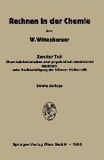 Rechnen in der Chemie - Walter Wittenberg