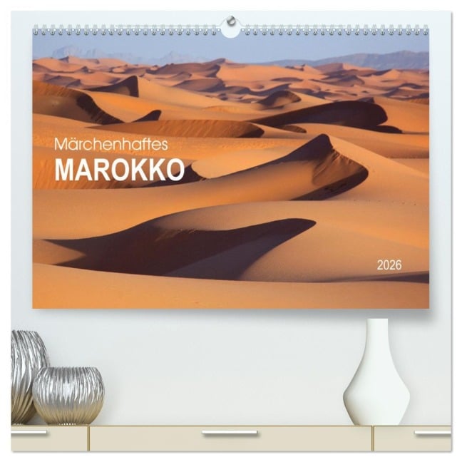 Märchenhaftes Marokko (hochwertiger Premium Wandkalender 2026 DIN A2 quer), Kunstdruck in Hochglanz - Christian Heeb