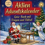 Cover-Bild zum Titel 'Aktien-Adventskalender: Quiz-Buch mit Fragen und Rätsel' von 'Schlauvento Interactive'