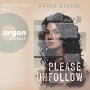 Cover-Bild zum Titel 'Please unfollow' von 'Basma Hallak'