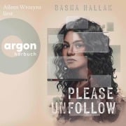 Cover-Bild zum Titel 'Please unfollow' von 'Basma Hallak'