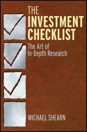 The Investment Checklist - Michael Shearn