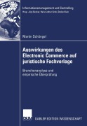 Cover-Bild zum Titel 'Auswirkungen des Electronic Commerce auf juristische Fachverlage' von 'Martin Schüngel'