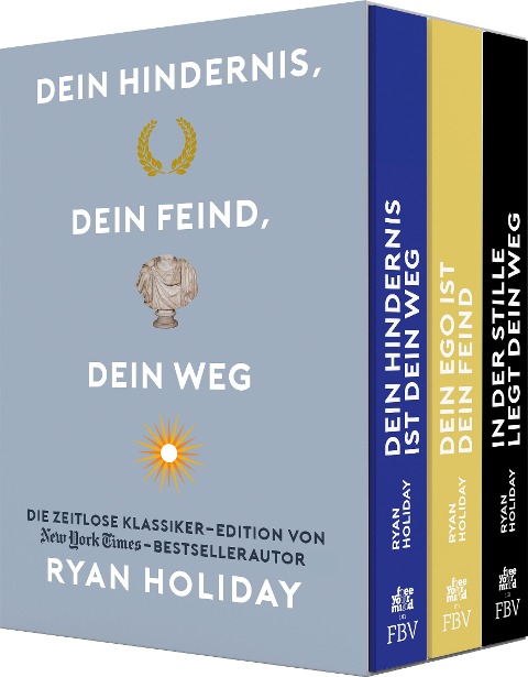 Dein Hindernis, dein Feind, dein Weg - Die Ryan-Holiday-Klassiker-Edition im edlen Schuber - Ryan Holiday