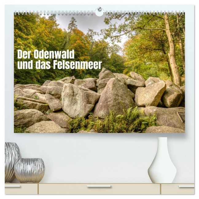 Der Odenwald und das Felsenmeer (hochwertiger Premium Wandkalender 2026 DIN A2 quer), Kunstdruck in Hochglanz - Saschahaas Photography