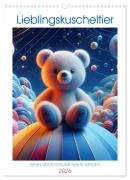 Cover-Bild zum Titel 'Lieblingskuscheltier - Wenn Kinderträume wahr werden (Wandkalender 2026 DIN A3 hoch), CALVENDO Monatskalender' von 'Paul Michalzik'