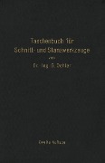 Taschenbuch für Schnitt- und Stanzwerkzeuge - G. Oehler