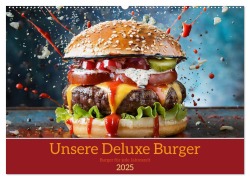Unsere Burger Deluxe (Wandkalender 2025 DIN A2 quer), CALVENDO Monatskalender - Motomi Ai
