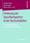 Cover-Bild zum Titel 'Förderung der Sprachkompetenz in der Hochschullehre' von ''