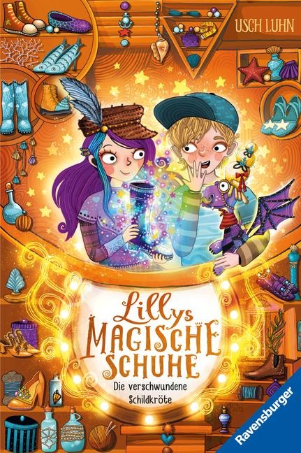 Lillys magische Schuhe, Band 6: Die verschwundene Schildkröte (zauberhafte Reihe über Mut und Selbstvertrauen für Kinder ab 8 Jahren) - Usch Luhn