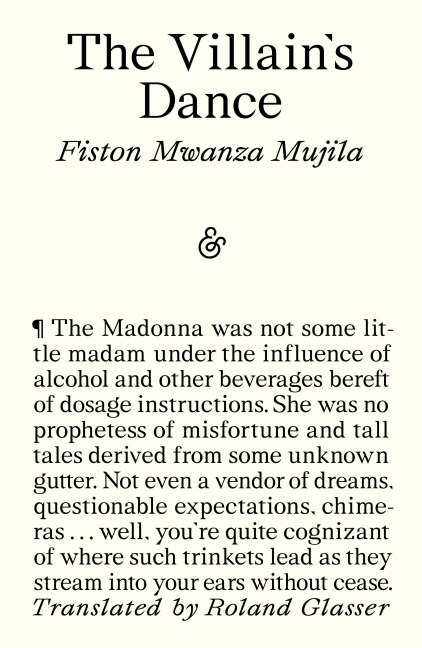 The Villain's Dance - Fiston Mwanza Mujila