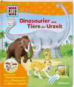 Cover-Bild zum Titel 'WAS IST WAS Junior Band 30. Dinosaurier und Tiere der Urzeit' von 'Bärbel Oftring'