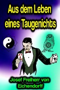 Cover-Bild zum Titel 'Aus dem Leben eines Taugenichts' von 'Josef Freiherr von Eichendorff'