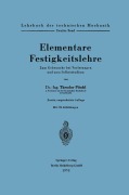 Cover-Bild zum Titel 'Elementare Festigkeitslehre' von 'Theodor Pöschl'