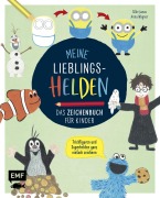 Cover-Bild zum Titel 'Meine Lieblingshelden - Das Zeichenbuch für Kinder' von 'Silke Janas, Anna Wagner'