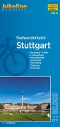 Cover-Bild zum Titel 'Bikeline Radwanderkarte Stuttgart 1 : 60 000' von ''