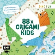Cover-Bild zum Titel '88 x Origami Kids - Dino Fun' von 'Thade Precht'