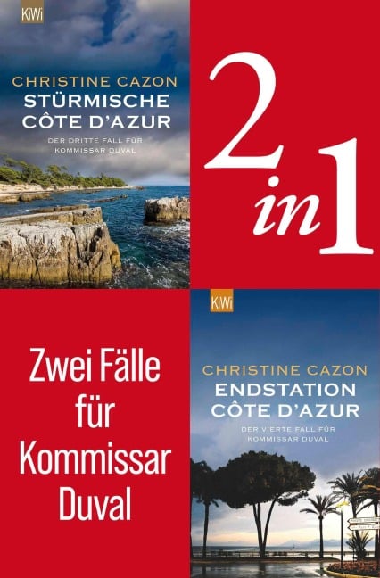 Zwei Fälle für Kommissar Duval (2in1-Bundle) - Christine Cazon