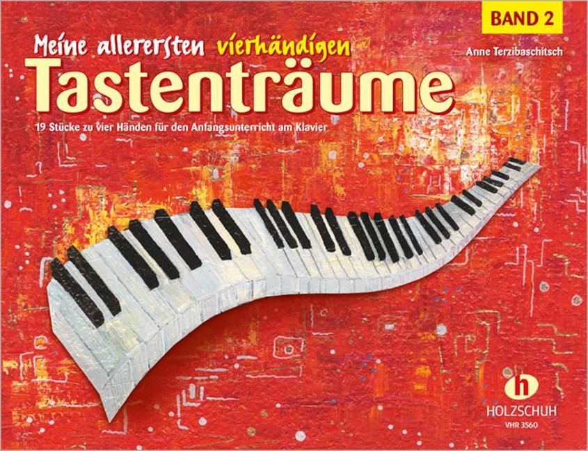 Meine allerersten vierhändigen Tastenträume Band 2 - Anne Terzibaschitsch