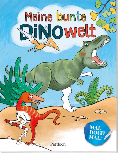 Mal doch mal! - Meine bunte Dinowelt - 