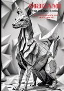 Cover-Bild zum Titel 'Das Origami Ausmalbuch' von 'Florian Heller'