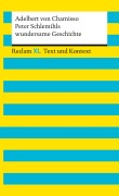 Cover-Bild zum Titel 'Peter Schlemihls wundersame Geschichte. Textausgabe mit Kommentar und Materialien' von 'Adelbert Von Chamisso'