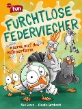 Cover-Bild zum Titel 'Furchtlose Federviecher (1). Alarm auf der Hühnerfarm' von 'Alex Gross'