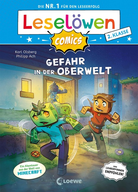 Leselöwen Comics 2. Klasse - Gefahr in der Oberwelt - Karl Olsberg