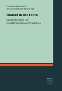 Cover-Bild zum Titel 'Dialekt in der Lehre' von ''