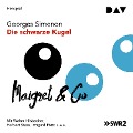 Cover-Bild zum Titel 'Die schwarze Kugel' von 'Georges Simenon'
