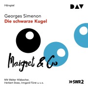 Cover-Bild zum Titel 'Die schwarze Kugel' von 'Georges Simenon'