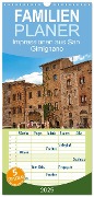 Familienplaner 2025 - Impressionen aus San Gimignano mit 5 Spalten (Wandkalender, 21 x 45 cm) CALVENDO - Jessica Meisenzahl