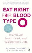 Cover-Bild zum Titel 'Eat Right for Blood Type O' von 'Peter J. D'Adamo'