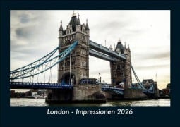 Cover-Bild zum Titel 'London - Impressionen 2026 Fotokalender DIN A5' von 'Tobias Becker'